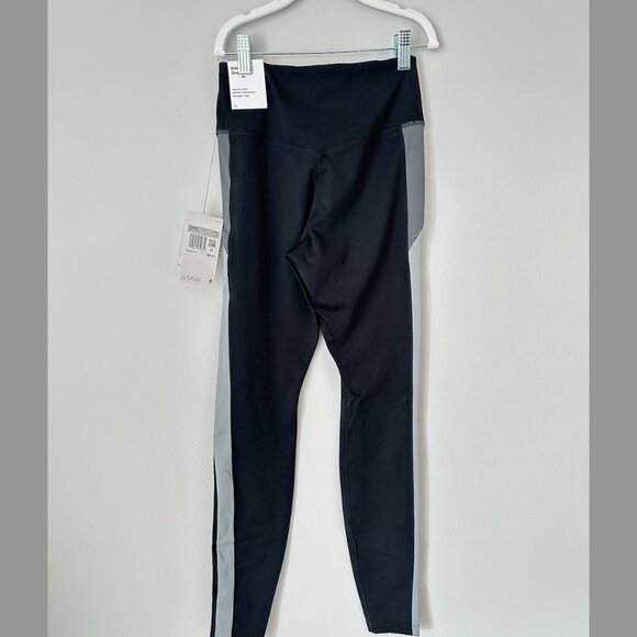 Nike Womens One Dri-Fit Mid Rise Training Leggings Colorblock - Picture 4 of 5
